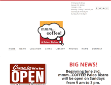 Tablet Screenshot of mmm-coffee.com